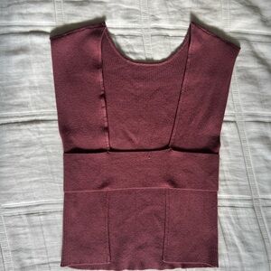 Free People Backless Tank Top